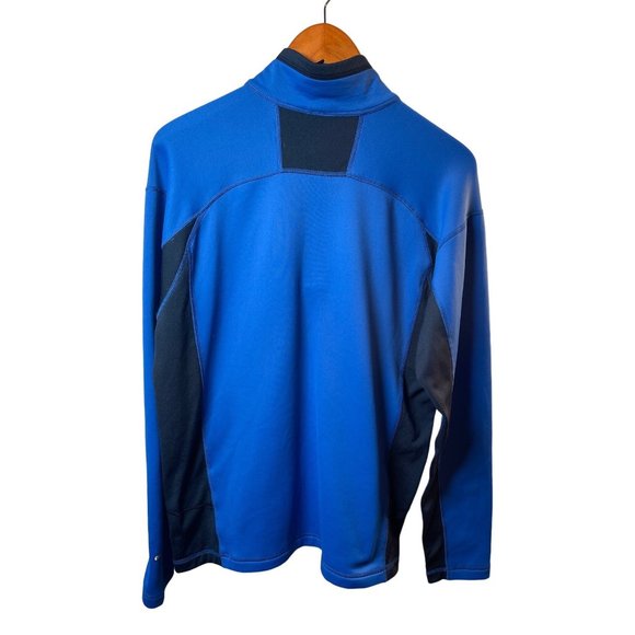 The North Face Flashdry VaporWick Long Sleeve 1/4 Zip Sweater Blue Men’s Sz.M - Picture 2 of 10